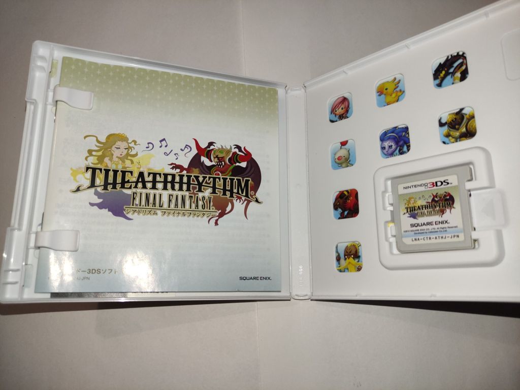 Final Fantasy Theatrhythm Nintendo 3DS Японія б/в - фото фото фото 1