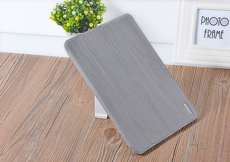 Чехол Remax для iPad Air/2017/2018 Wood Grey - фото фото фото 1