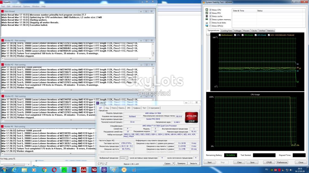 AMD Athlon X4 760K 3.8GHz 4MB AD760KWOA44HL 100W Socket FM2 - фото фото фото 5