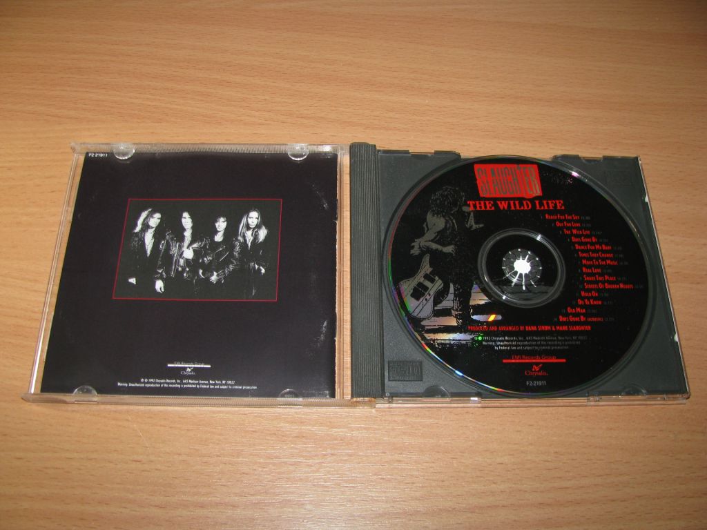 SLAUGHTER - The Wild Life  (1992 Chrysalis 1st press,USA) - фото фото фото 1