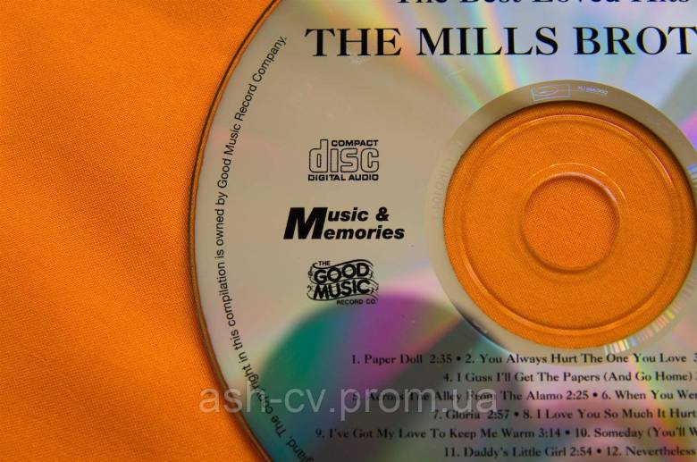 Музичний диск CD. THE MILLS BROTHERS - фото фото фото 6
