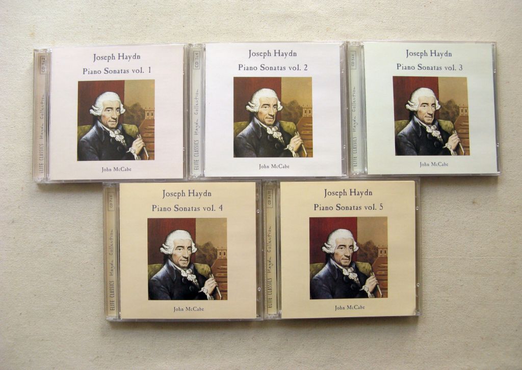CD Классика. Гайдн Й. Фортепианные сонаты. Исп. Джон Маккейб. 10CD. - фото фото фото 0
