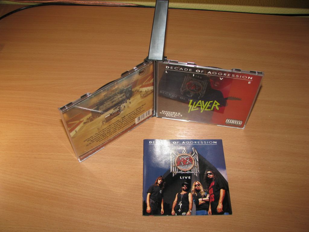 SLAYER - Decade Of Aggression Live  (1991 Def American 2CD,USA) - фото фото фото 2