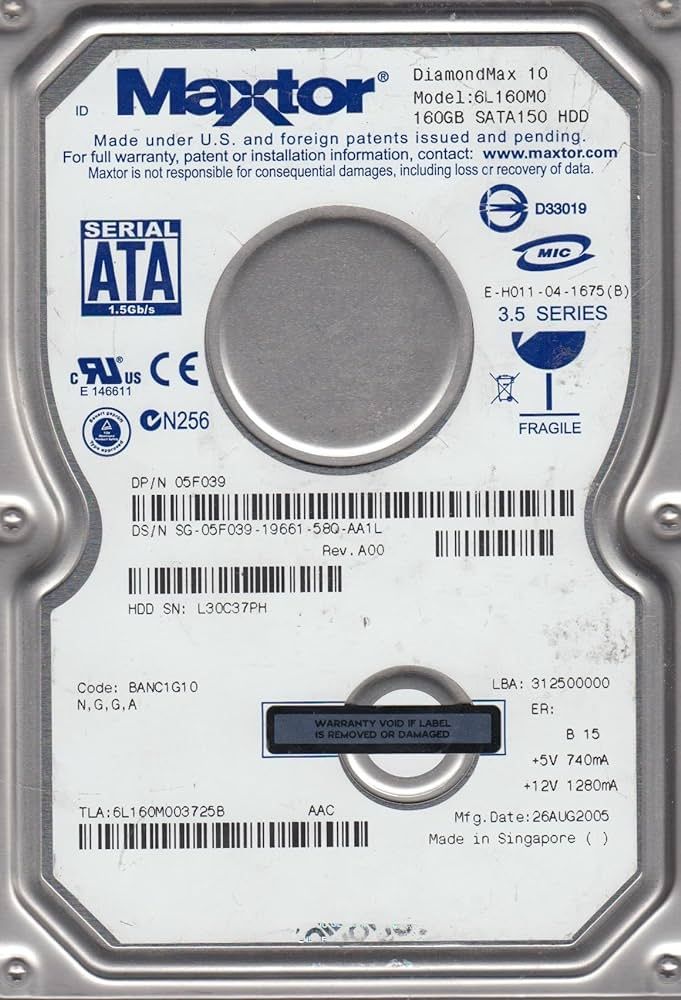 Maxtor 160GB SATA 3.5 - фото фото фото 0