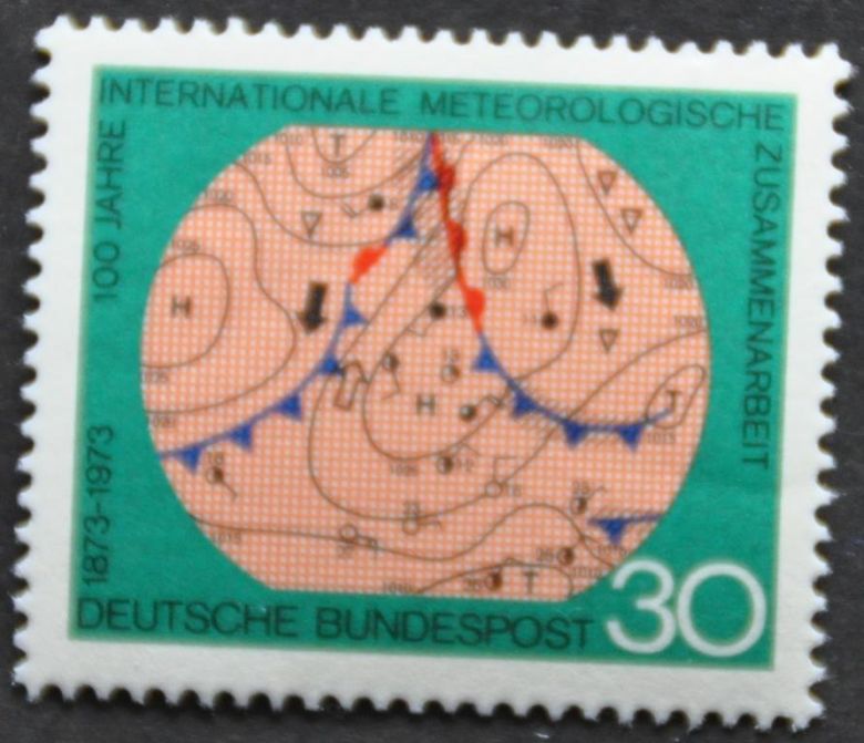 ФРГ Метеорология 1973 - фото фото фото 0