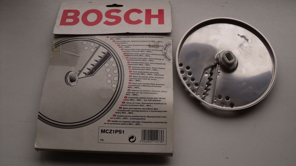 Насадка Фри к комбайну BOSCH,2 штуки - фото фото фото 0