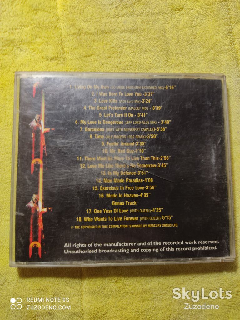 CD Freddie Mercury - The Very Best - фото фото фото 3