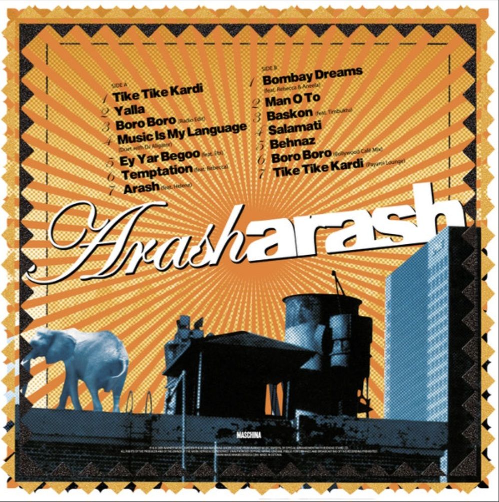 Arash - Arash - 2005.  (LP). 12. Coloured Vinyl. Пластинка. Europe. S/S. - фото фото фото 2