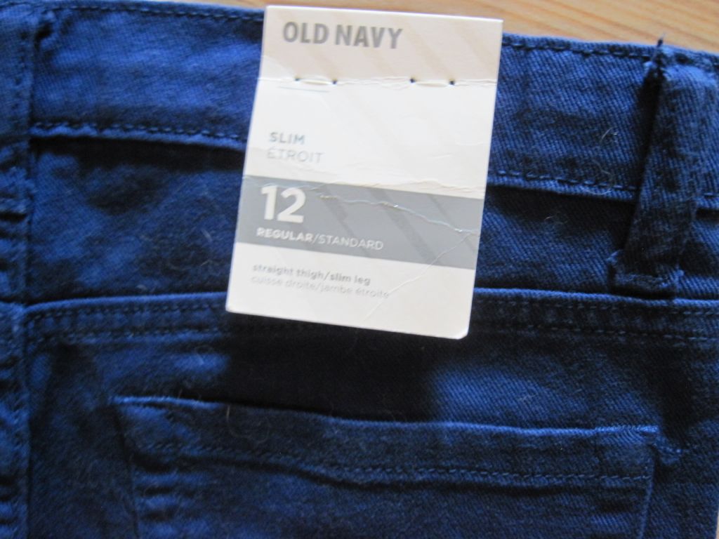Новые  джинсы "OLD NAVY" на 12 лет. - фото фото фото 1