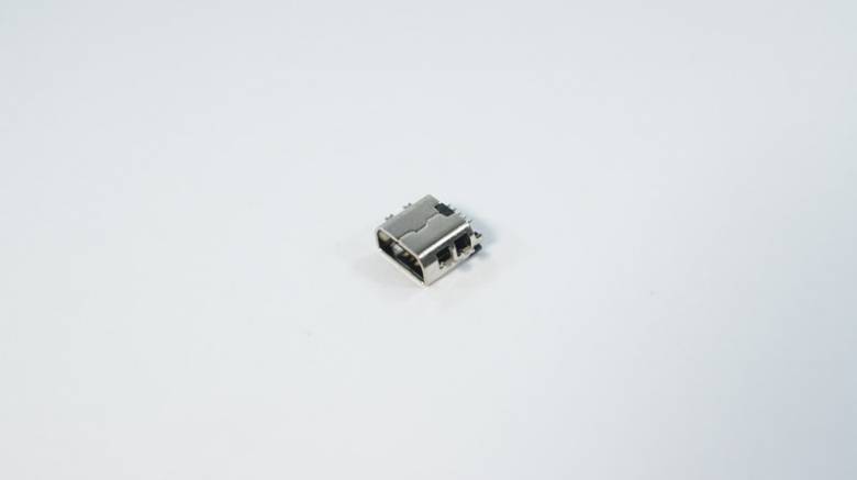 Разъем miniUSB MIJ005 для планшета, телефона (5 pin, 4 fixed foot) - фото фото фото 0