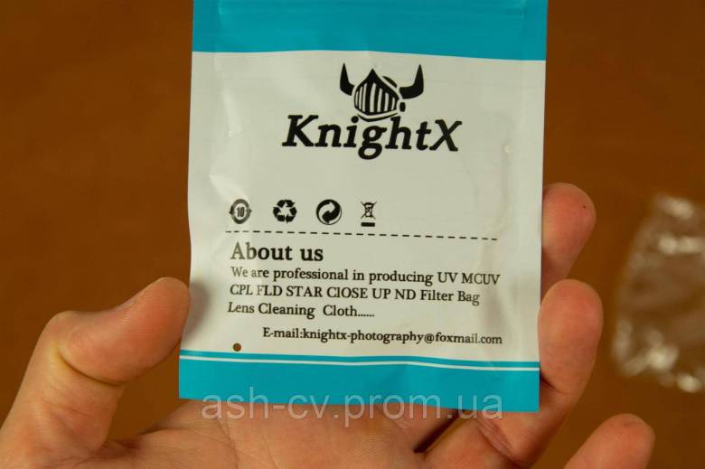 Світлофільтр градієнтний KnightX Grad Blue 52mm - фото фото фото 1