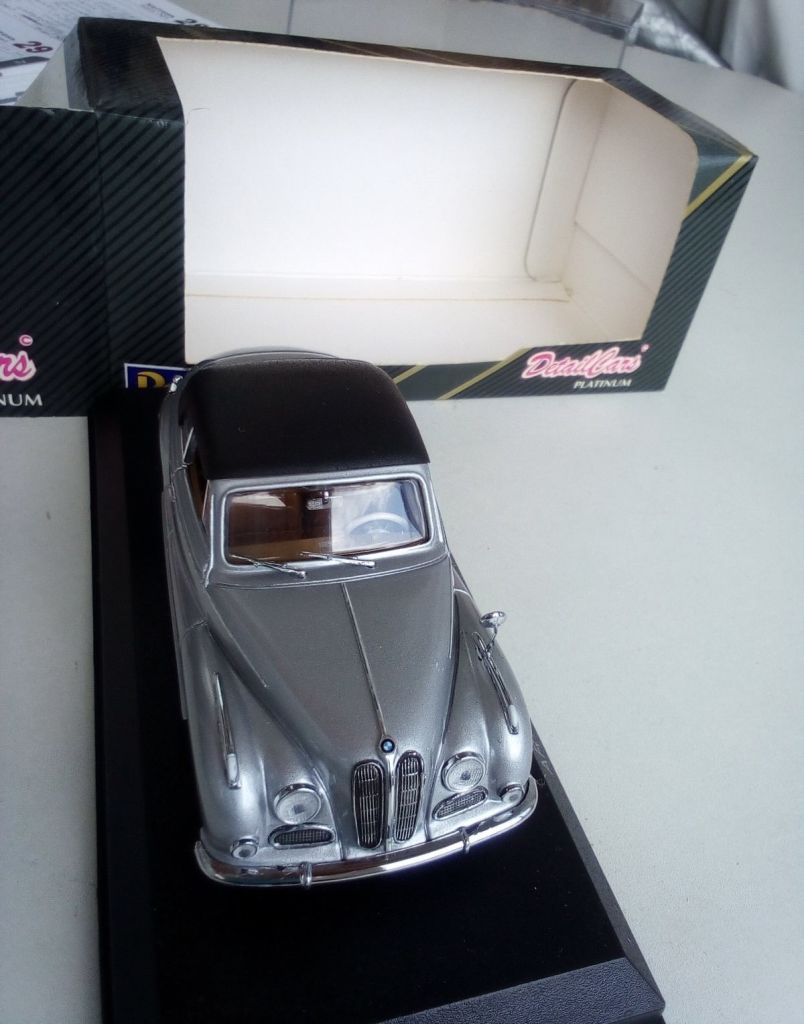 1:43 Detail Cars BMW 502 Cabrio soft top - фото фото фото 8