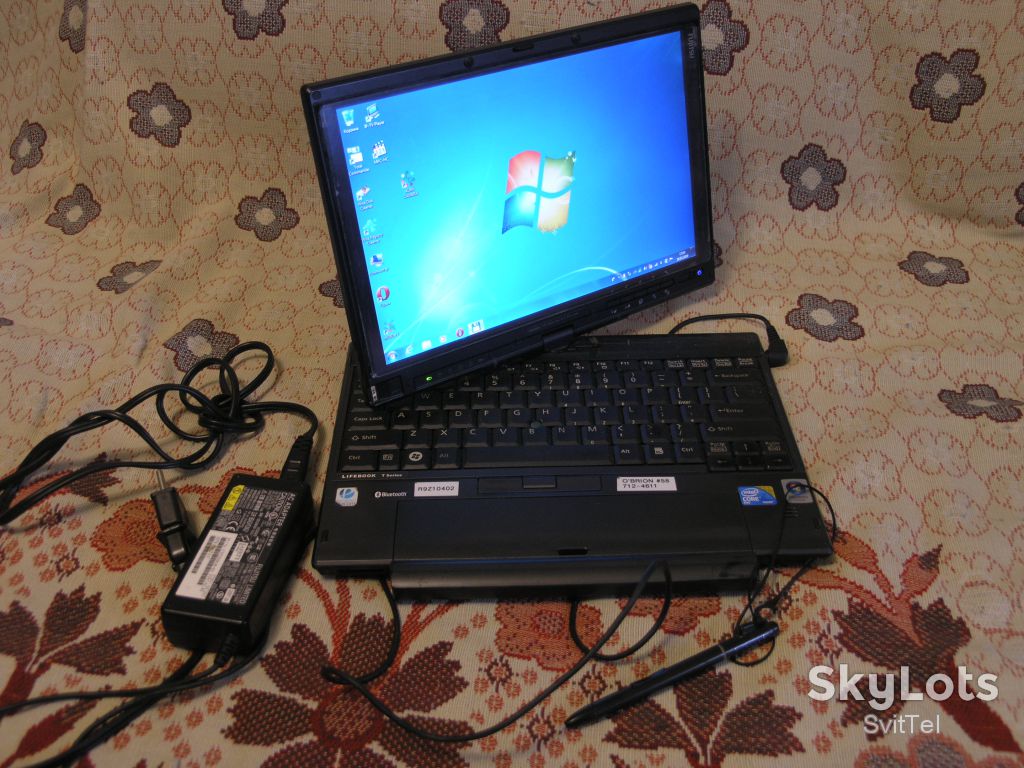 Планшет-Трансформер Fujitsu T2020 12'IPS тачскрин, Win7, супербатарея - фото фото фото 6