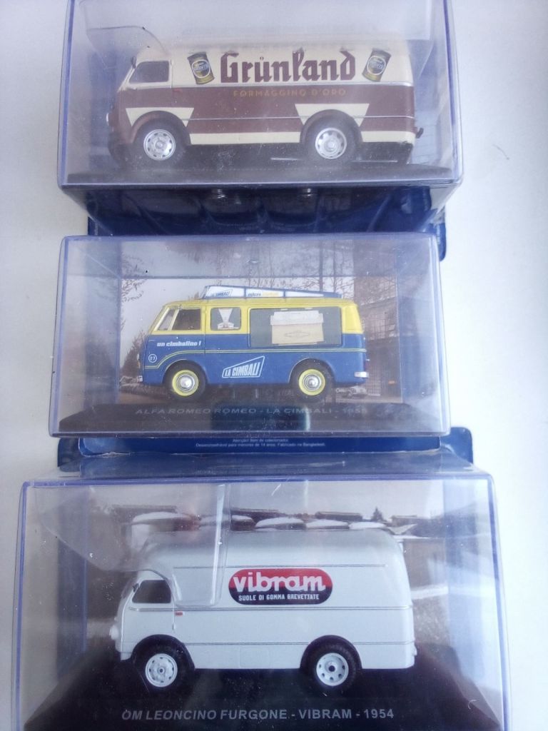 Комерційні фургони Італія 1:43 OM Lancia Alfa Fiat - фото фото фото 2