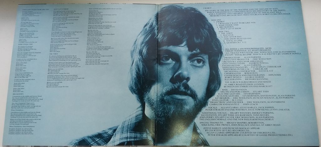 THE ALAN PARSONS PROJECT I Robot LP VG++ - фото фото фото 1