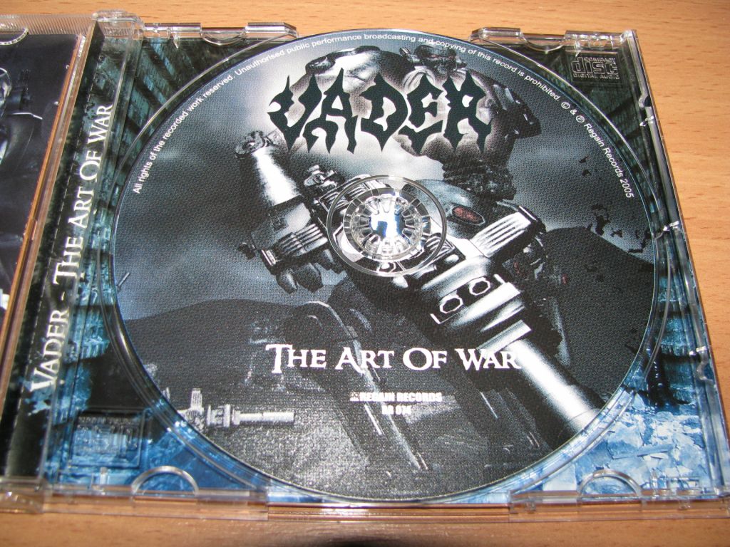 VADER - The Art Of War     (2005 Regain 1st press) - фото фото фото 2