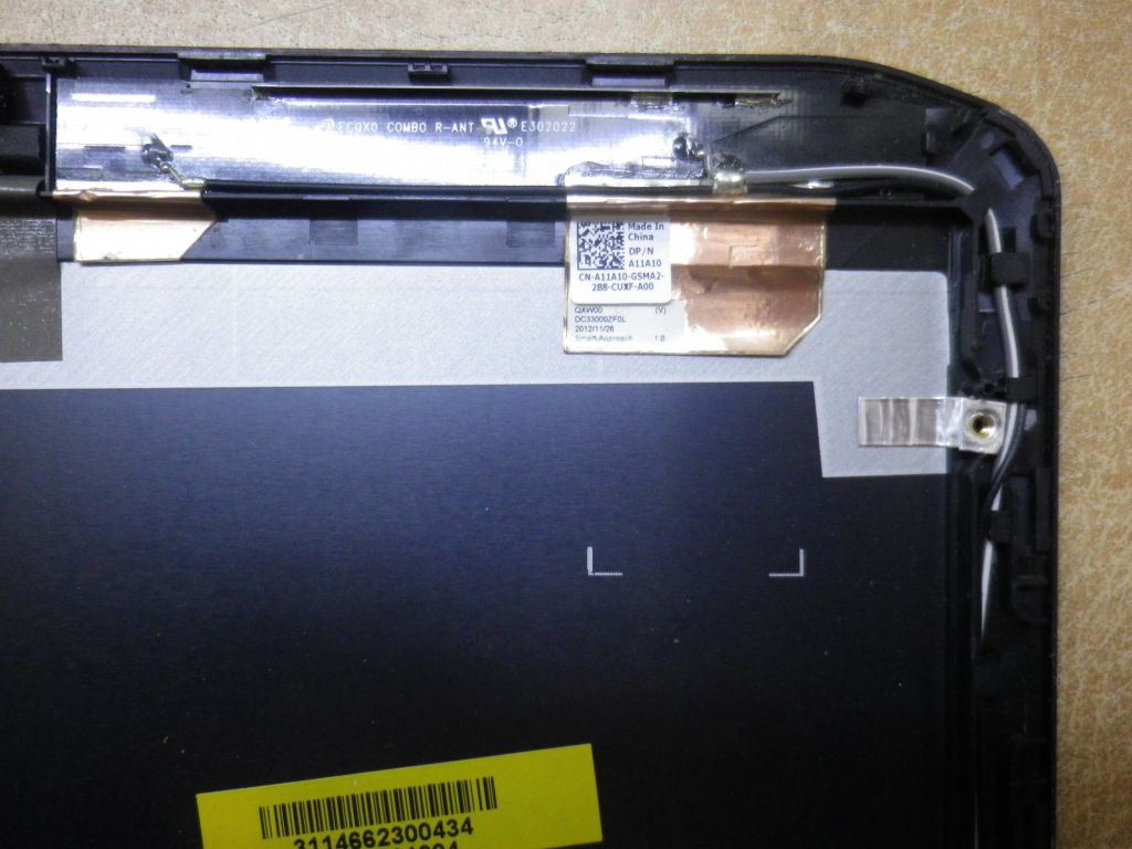 Б/У Кришка матриці без рамки на Dell LATITUDE E5430 - фото фото фото 3