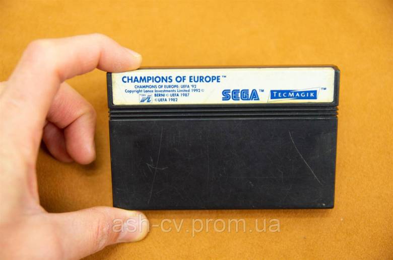 Картридж Sega Master System, Champions of Europe (1992) - фото фото фото 0