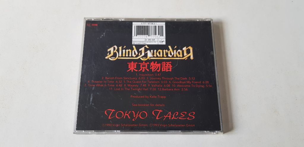 Blind Guardian Tokyo Tales CD фірмовий - фото фото фото 1