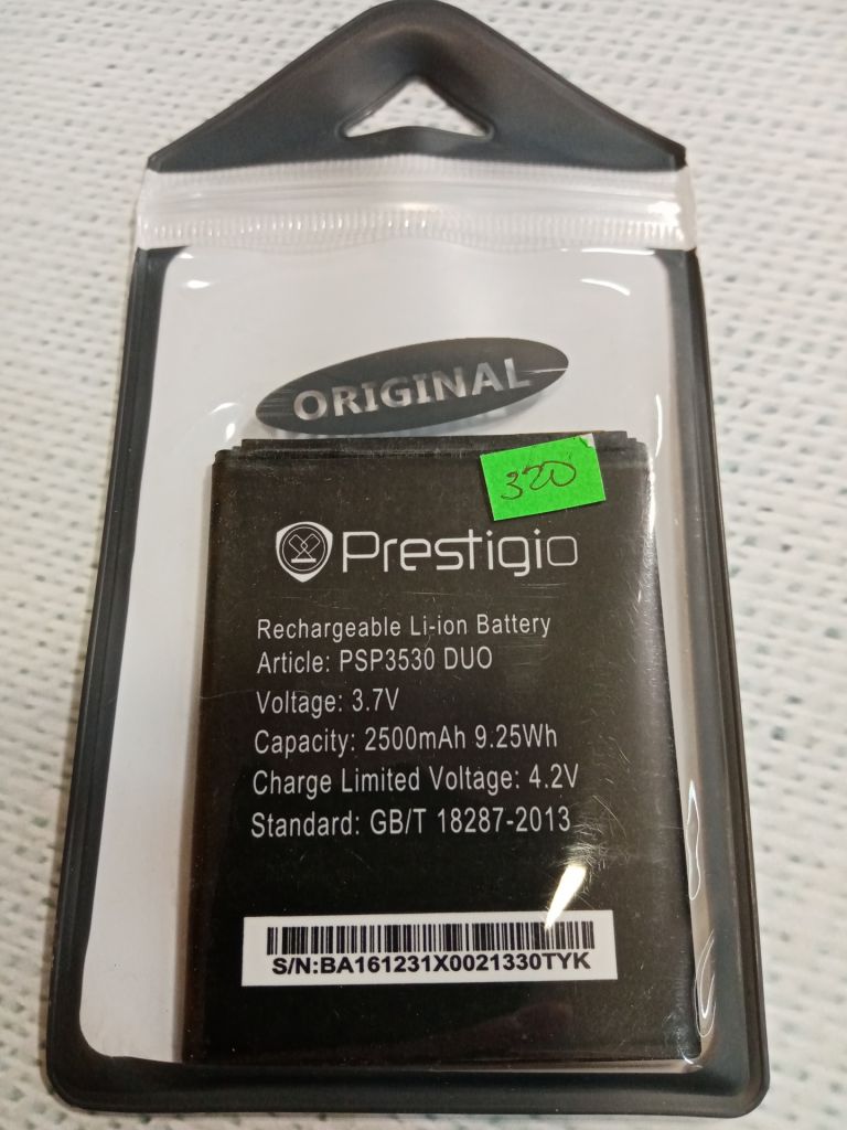 Аккумулятор  (оригинал 100%) для Prestigio PSP3530 новый - фото фото фото 0
