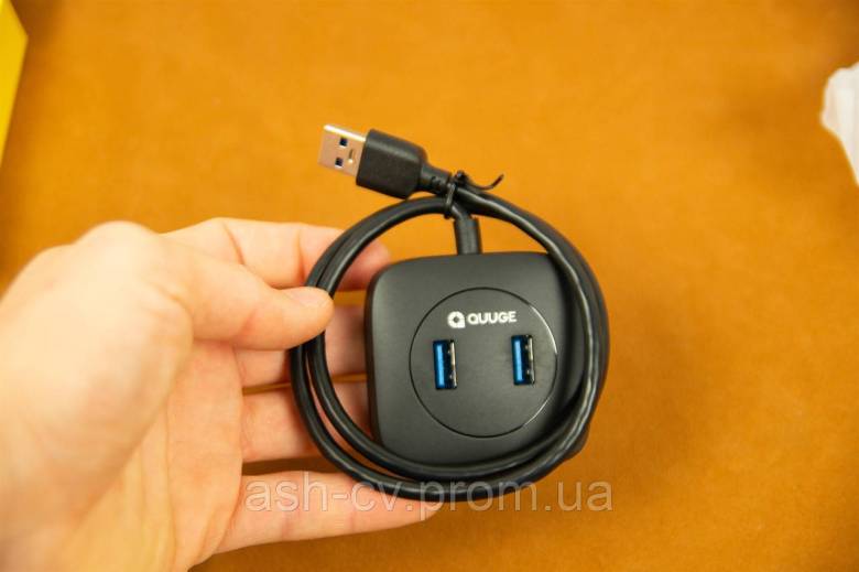 Концентратор USB 3.0 QUUGE 4 USB HUB S-4001W11 - фото фото фото 3