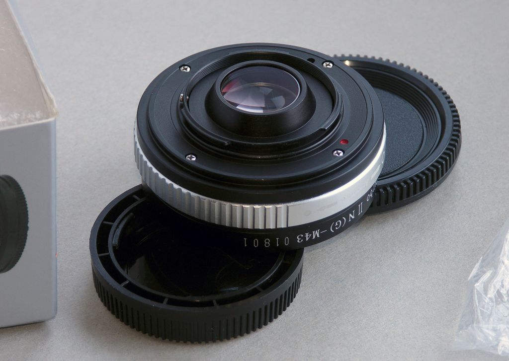 NEW !!! спидбустер Zhongyi Lens Turbo II N           (G) –M43 - фото фото фото 5