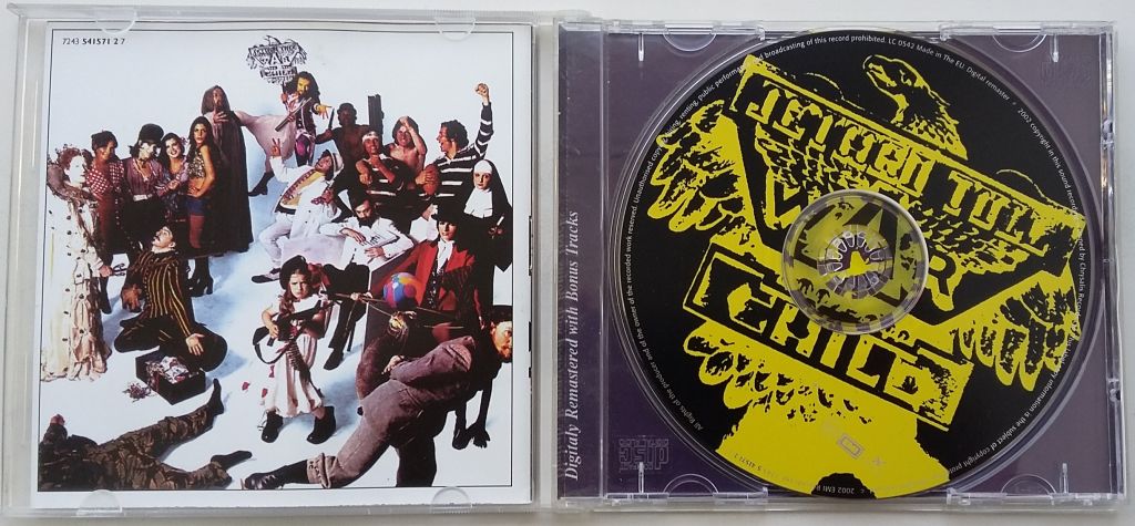 JETHRO TULL  WarChild CD - фото фото фото 1