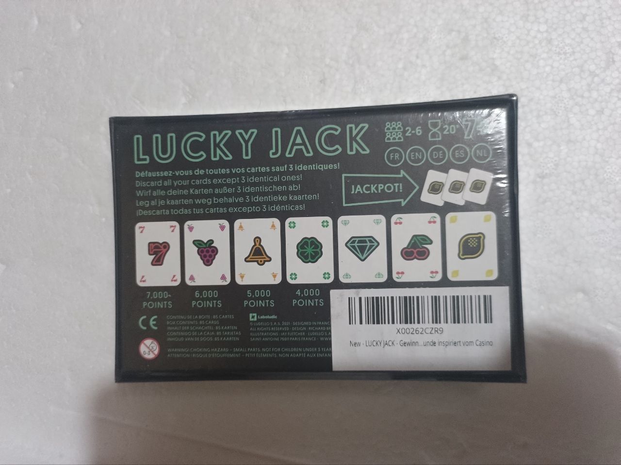 Настільна карткова гра Lucky Jack                              (Лаки Джек). Амазон - фото фото фото 1