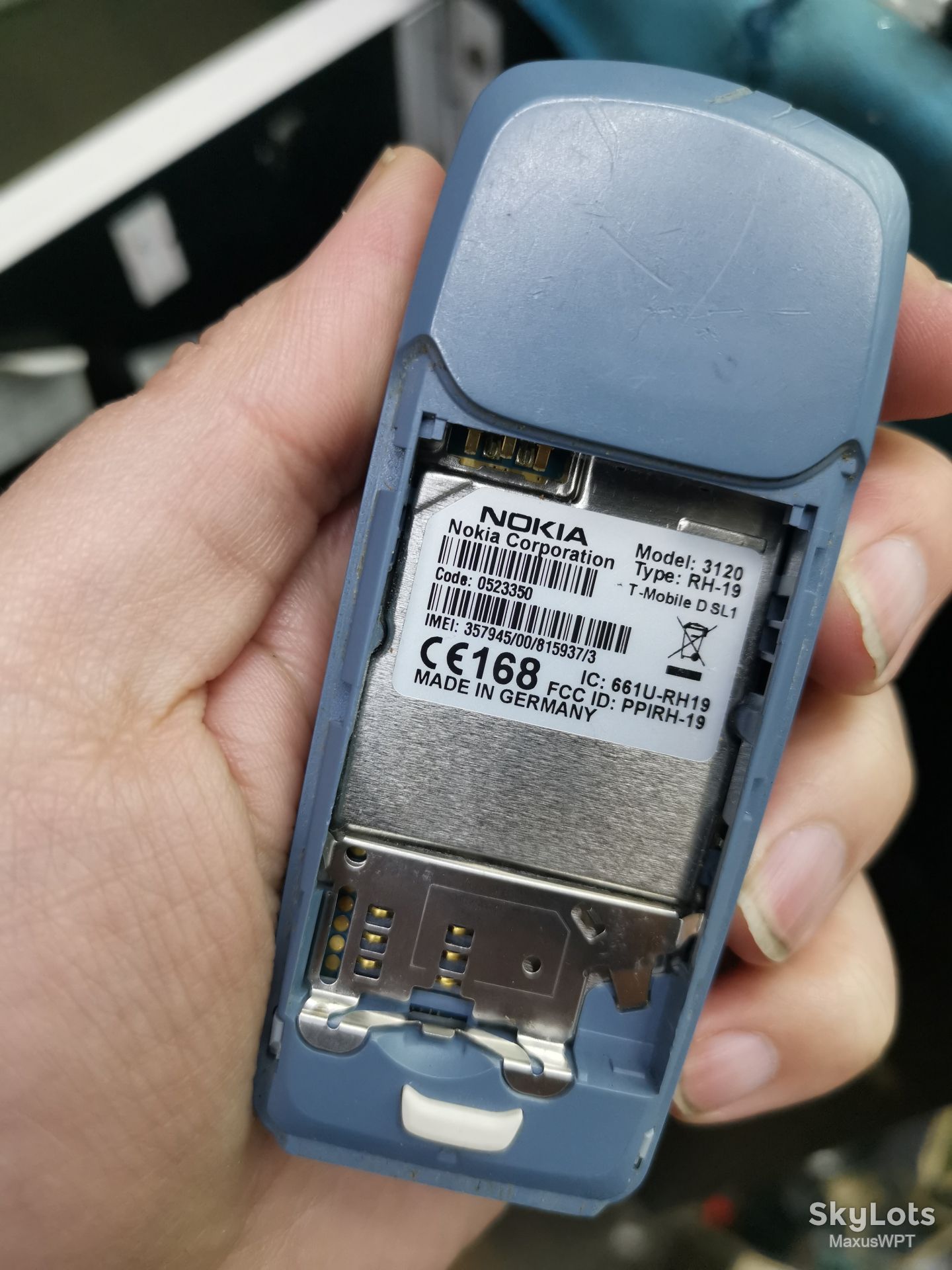 #shop Nokia 3120 blue - фото фото фото 4
