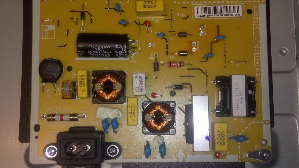 ПЛАТА БЛОК ПИТАНИЯ  EAX68304101    (1.7) С TV LG 43UM7450PLA РАЗБОРКА - фото фото фото 3