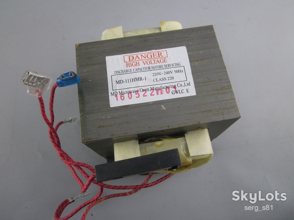 Мікрохвильова піч Sharp R-982STWE Трансформатор 1000Вт MD-111HMR-1 - фото фото фото 0