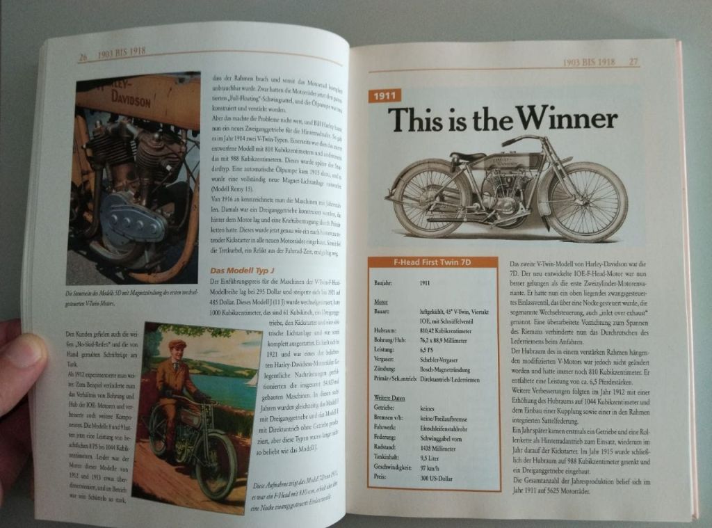 Ілюстрована книга harley-davidson німецькою мовою  (garant verlag) 2012 - фото фото фото 7