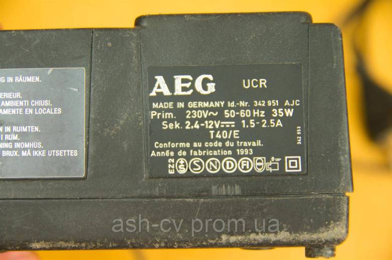 Зарядний пристрій, AEG, Accu 2000, 2.4-12V, 2.5A - фото фото фото 6
