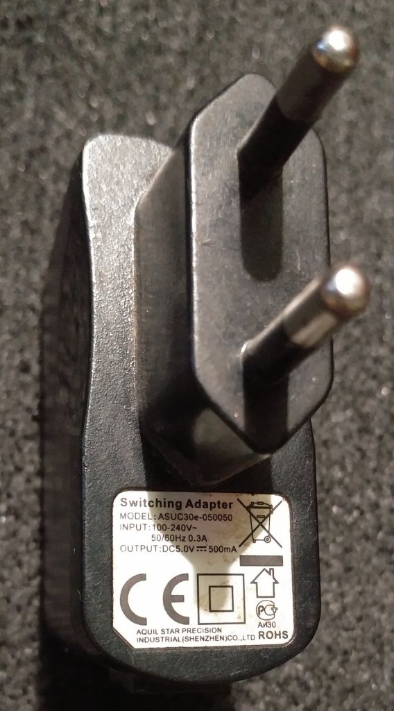 Зарядное устройство Micro USB 500mA ASUC30e - фото фото фото 0