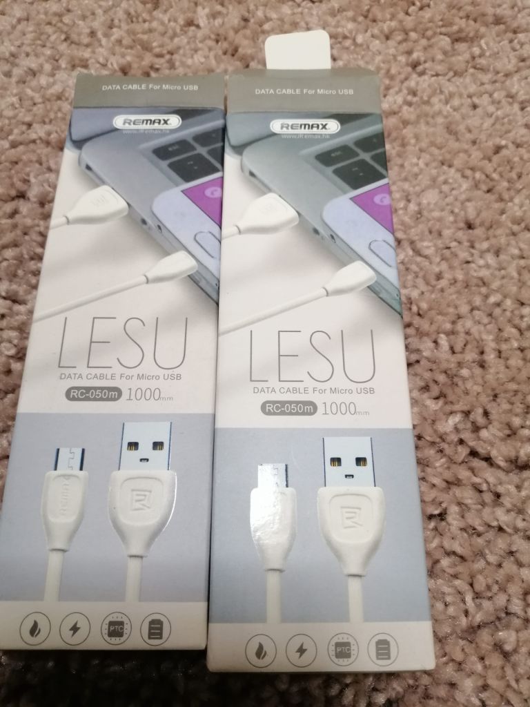 Мегалот 2 шт Кабель Remax Lesu Micro USB 1m - фото фото фото 1