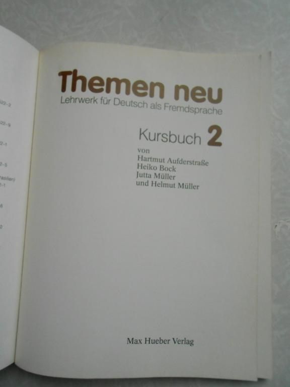 Themen neu 2: Kursbuch, Arbeitsbuch - фото фото фото 3