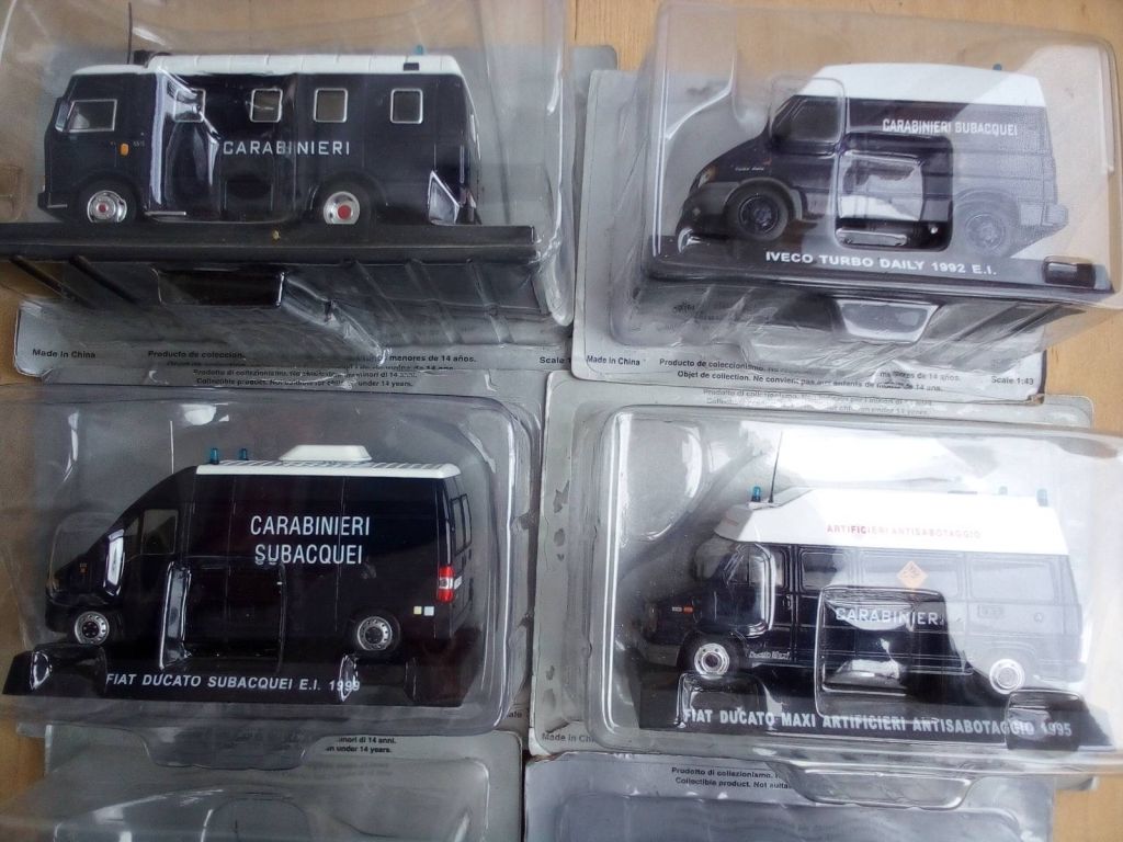 Carabinieri моделі 1:43 Iveco Fiat Land Rover Alfa Romeo - фото фото фото 2