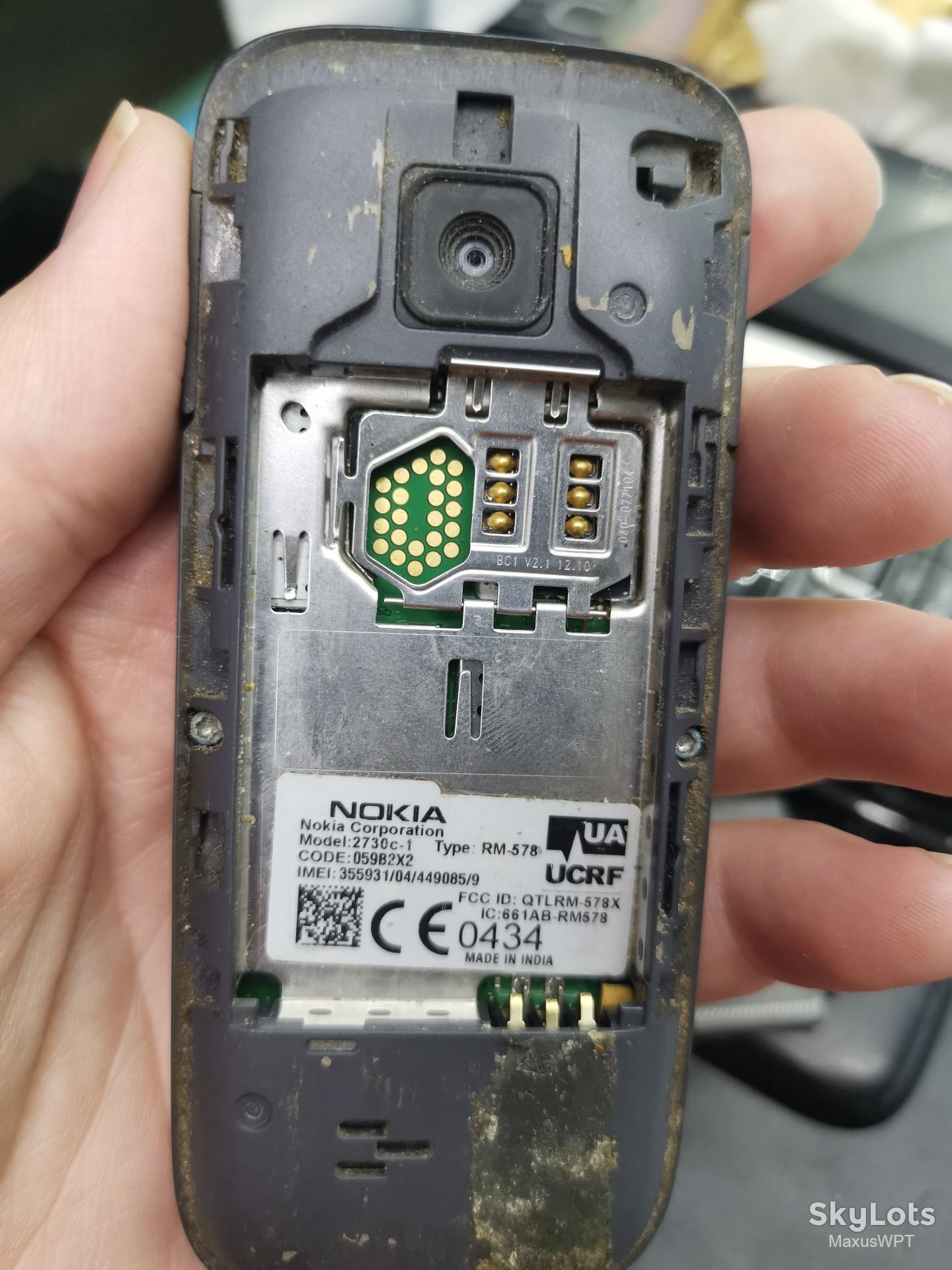 #855 Sklad nokia 2730 2730c1 gray - фото фото фото 6