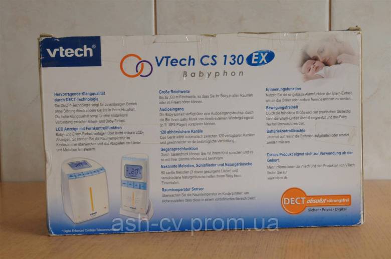 Радіоняня Vtech CS 130 EX - фото фото фото 7