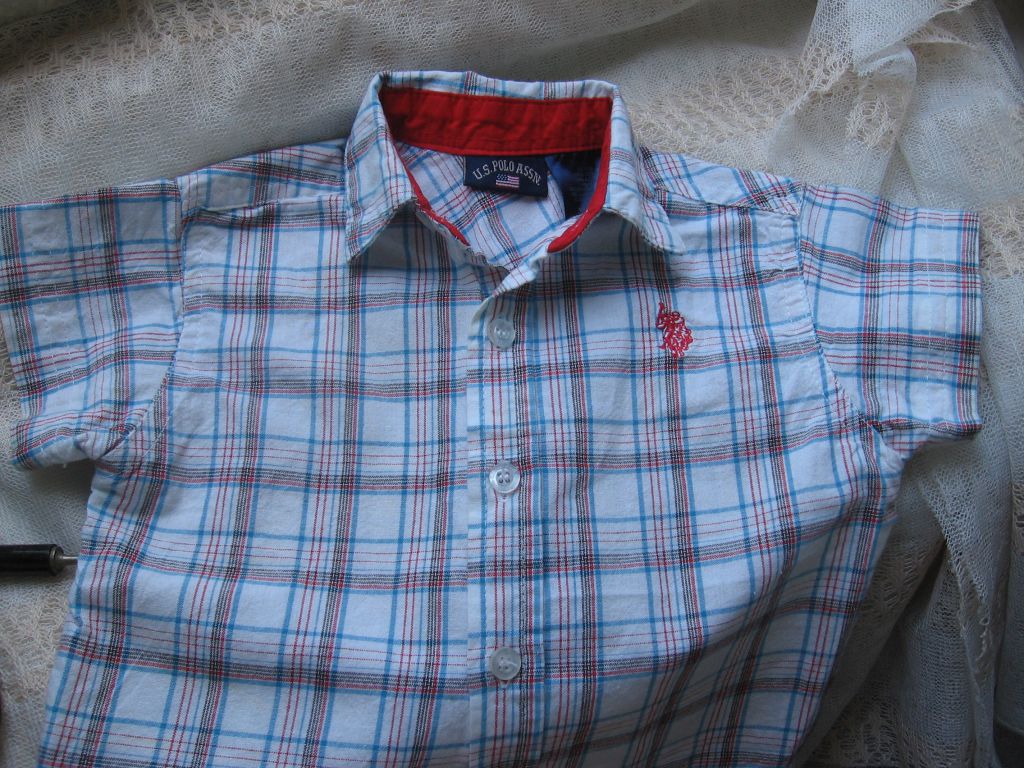 Рубашка дет до 1 года U.S. Polo Assn. 100% хлопок - фото фото фото 3