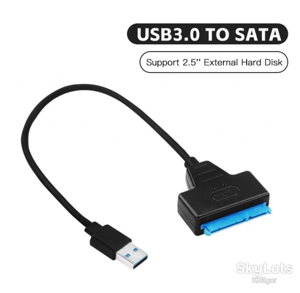 Перехідник SATA USB 3.0 для жорсткого диска HDD SSD * 2112*SSS - фото фото фото 0