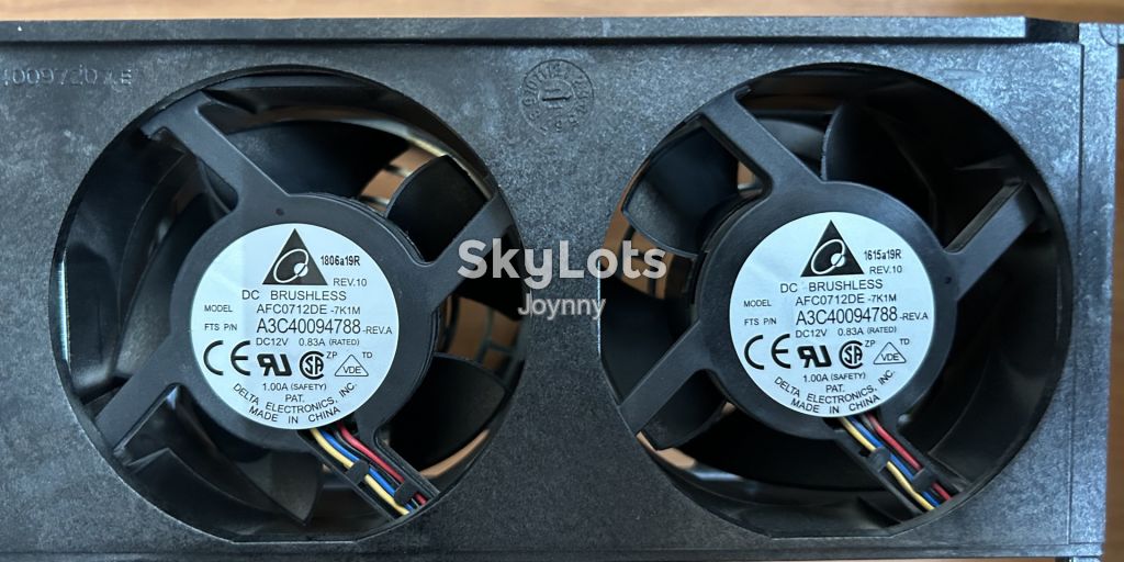 Система охолодження з сервера Fujitsu. DELTA AFC0712DE-7K1M. - фото фото фото 0