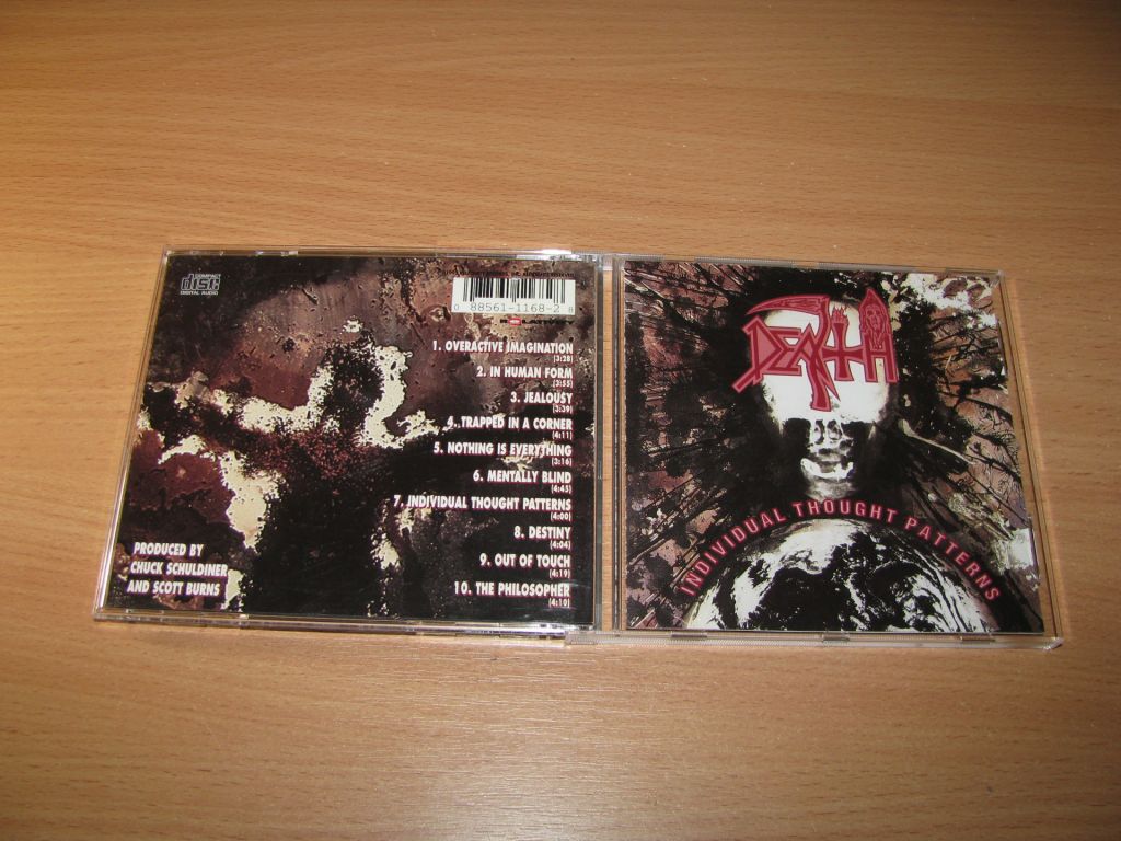 DEATH - Individual Thought Patterns  (1993 Relativity 1st press,NIMBUS,USA) - фото фото фото 0