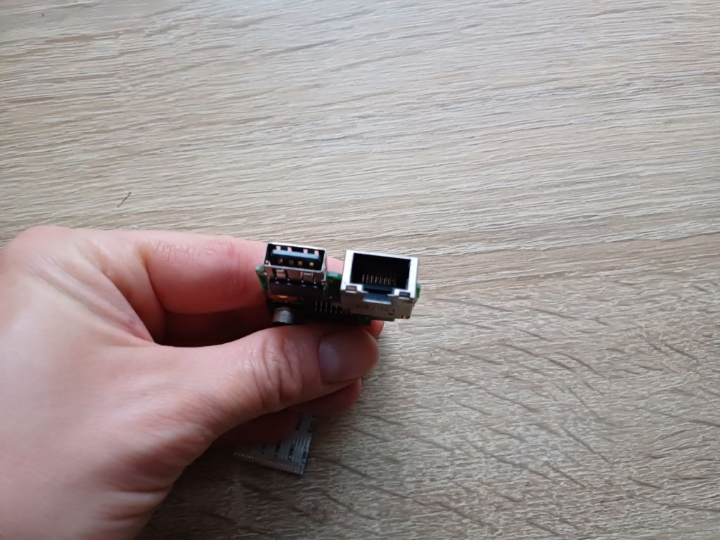Плата разъемов USB и Ethernet ноутбука HP Pavilion 15-e026sr - фото фото фото 2