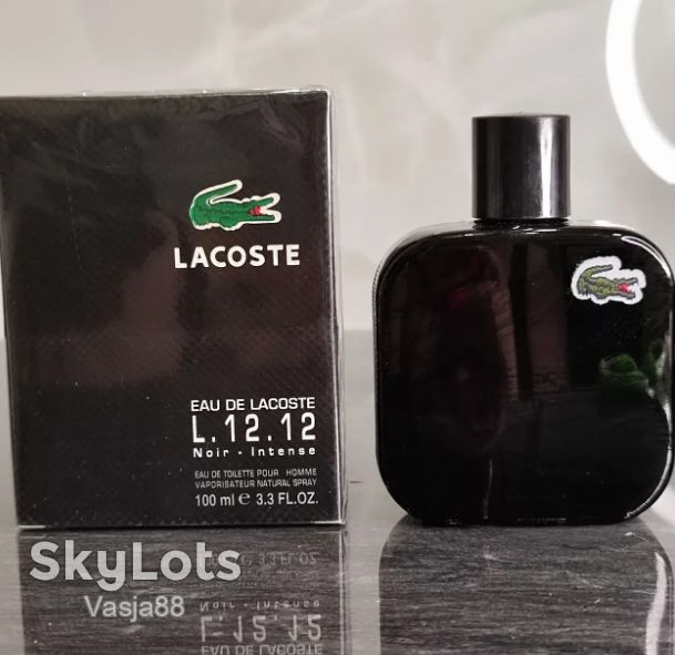 Noir Lacoste Eau de Lacoste L.12.12. 100 мл чоловічі  БЕЗКОШТОВНА ДОСТАВКА НП - фото фото фото 0