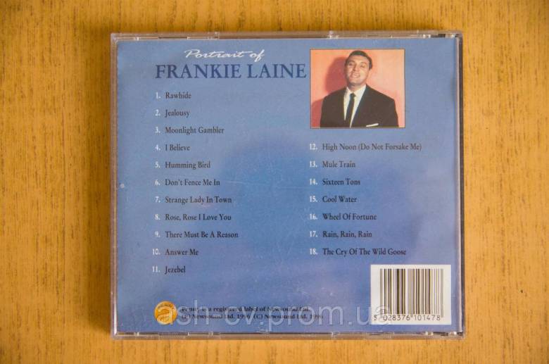 Музичний диск CD. FRANKIE LAINE - Portreit 1996 - фото фото фото 2
