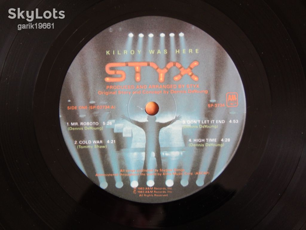 Styx ‎– Kilroy Was Here (A&amp;M Records ‎– SP-3734, US) insert NM-/NM- - фото фото фото 4