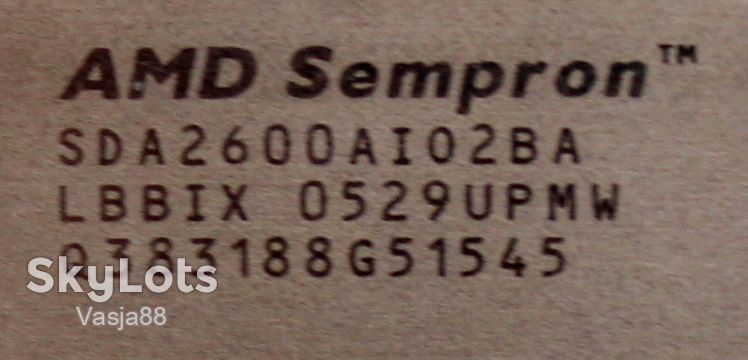 Процесор AMD Sempron SDA2600AI02BA - фото фото фото 2