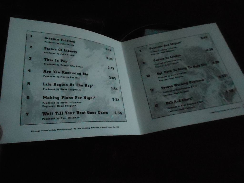 XTC Waxworks: Some Singles 1977 - 1982 CD фирменный б/у - фото фото фото 3