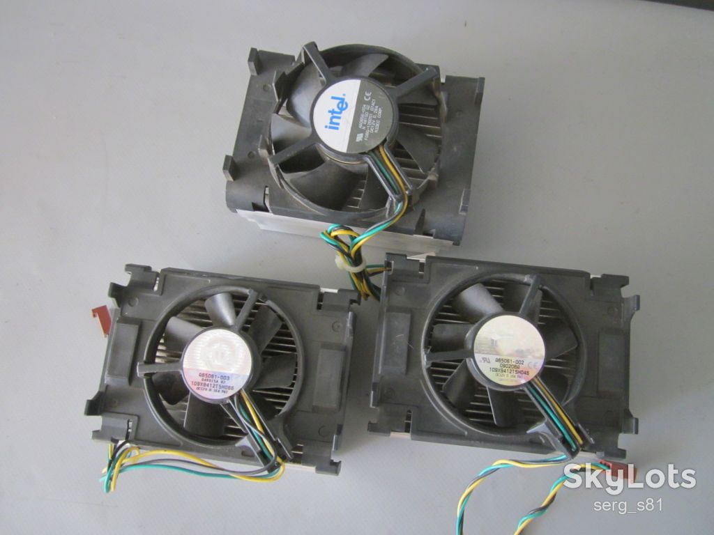 Кулер Intel s478 BOX CPU 12В 3pin Вентилятор Охолодження процесора - фото фото фото 3